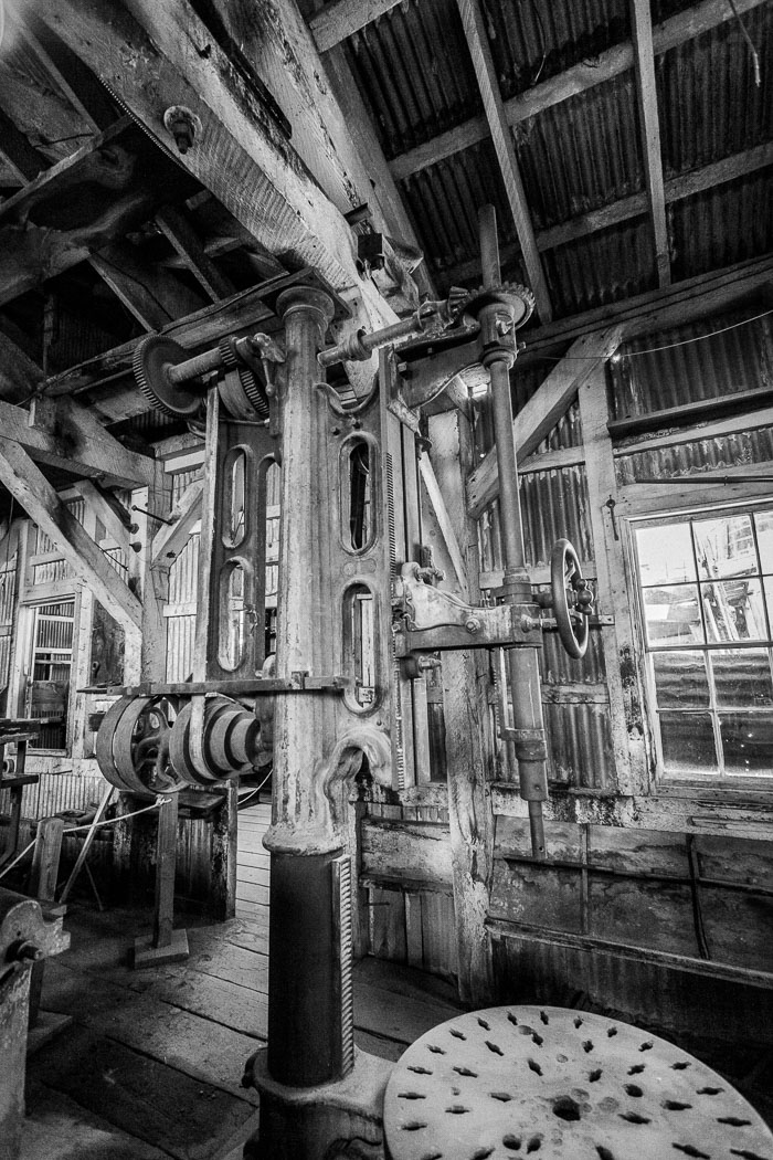 Bodie Ghost Town (B&W)