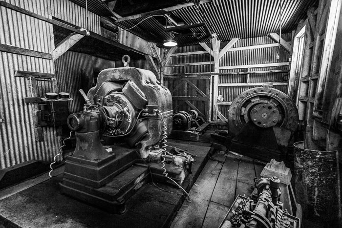 Bodie Ghost Town (B&W)