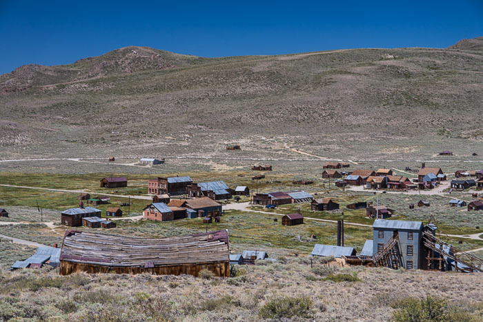 Bodie Ghost Town (color)