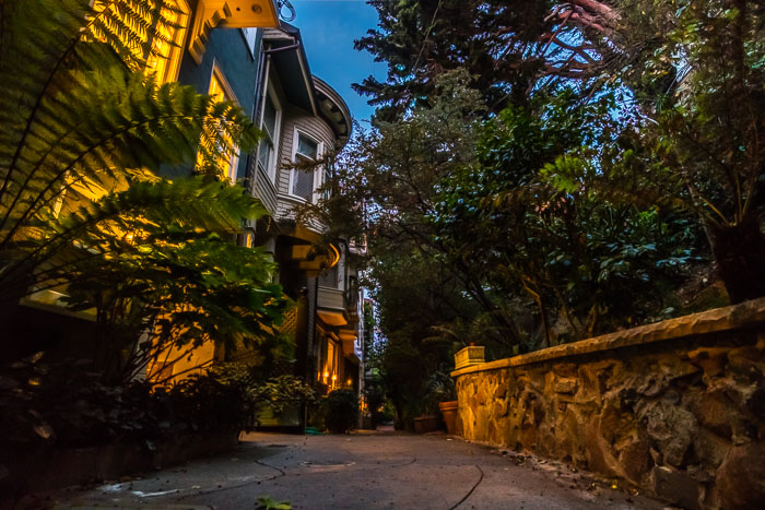 Secret stairs and special places on Russian Hill