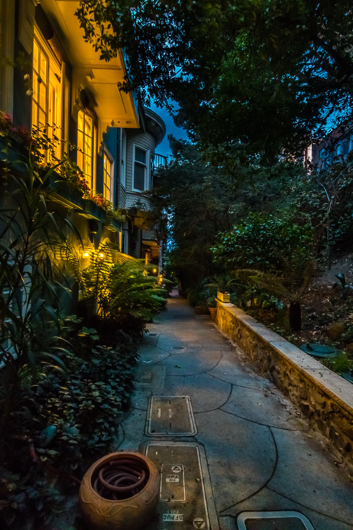 Secret stairs and special places on Russian Hill