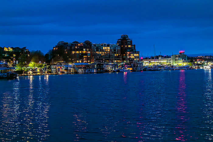 Victoria Harbor After Dark