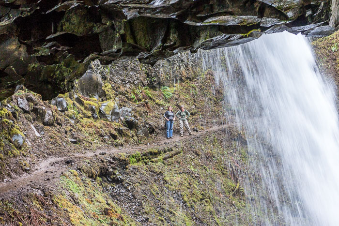 Columbia Gorge Falls Area