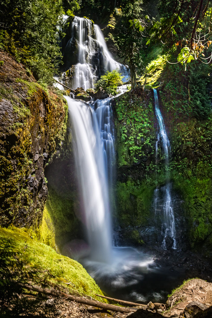 Columbia Gorge Falls Area