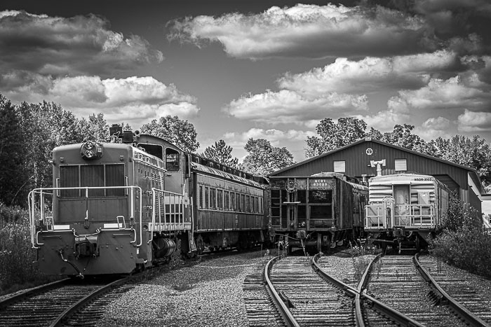 Mid-Continent Railway Museum Black & Whites Mid-Continent Railway Museum Black & Whites