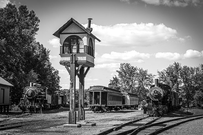 Mid-Continent Railway Museum Black & Whites Mid-Continent Railway Museum Black & Whites
