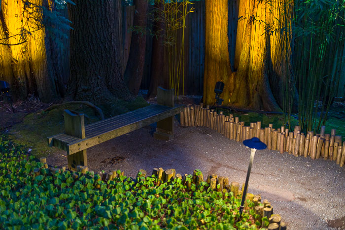 Buchart Gardens After Dark