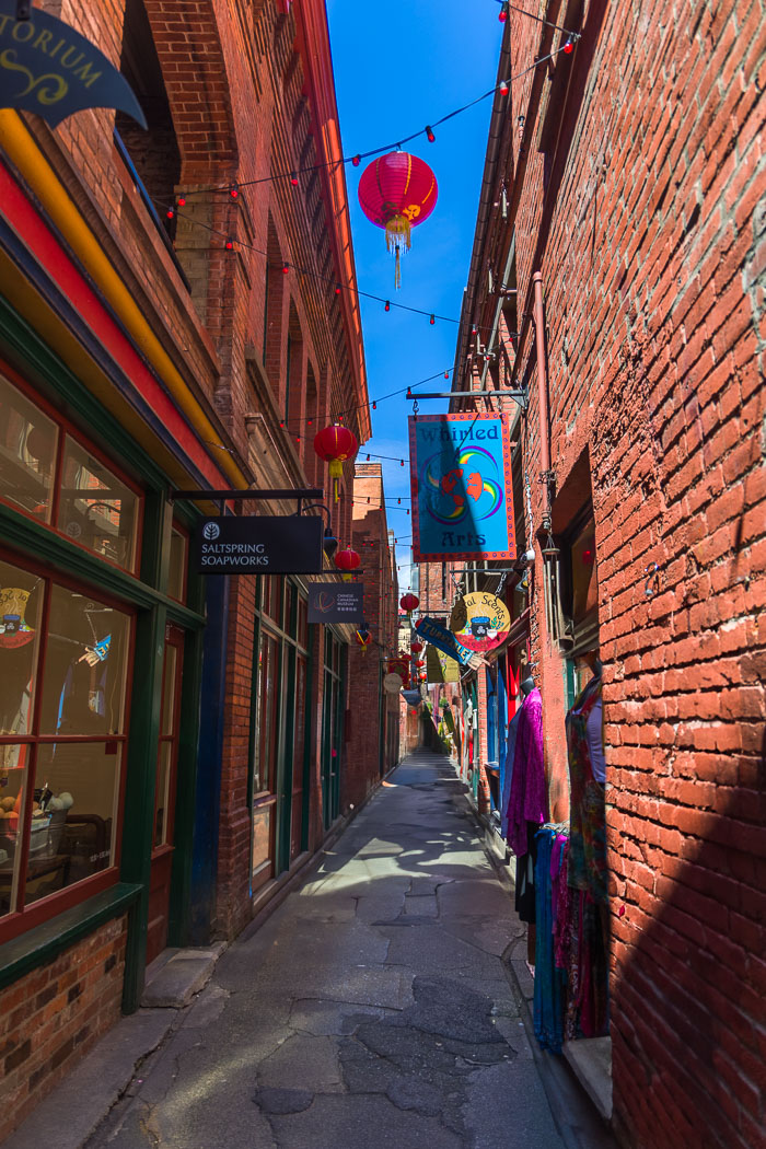 Victoria Downtown and Chinatown