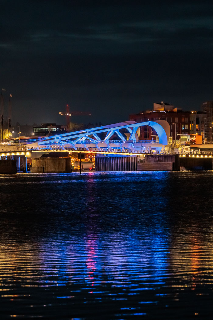 Victoria Harbor After Dark