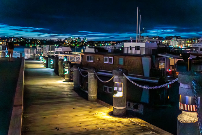 Victoria Harbor After Dark