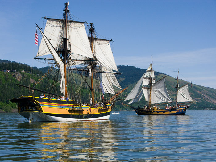 Tall Ships in Hood RIver
