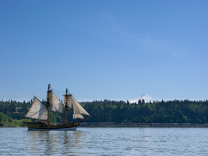 Tall Ships in Hood RIver