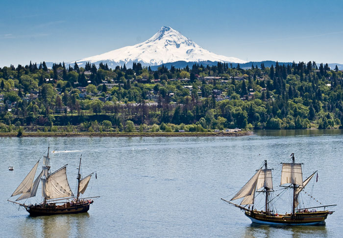 Tall Ships in Hood RIver