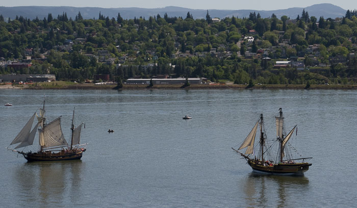 Tall Ships in Hood RIver Tall Ships in Hood RIver